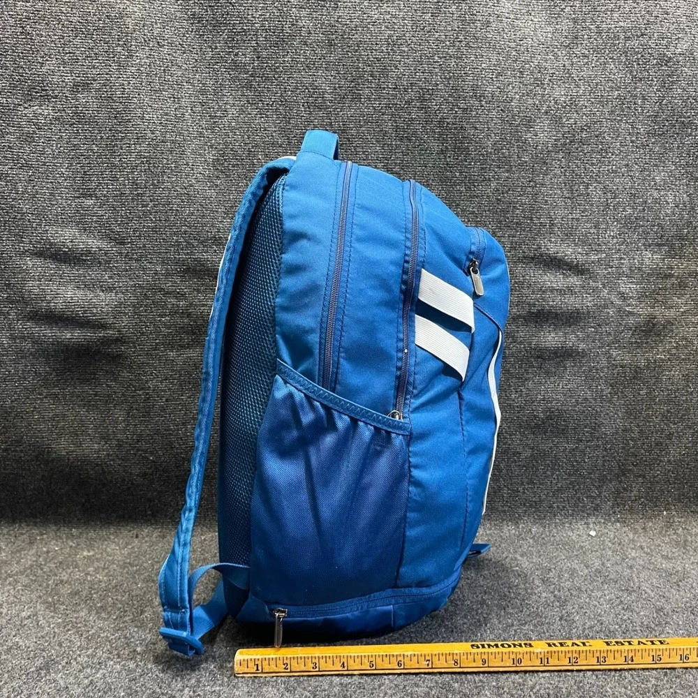Under Armour 1361176‎ 426 Storm Hustle 5.0 Blue/White Backpack School Gym Travel
